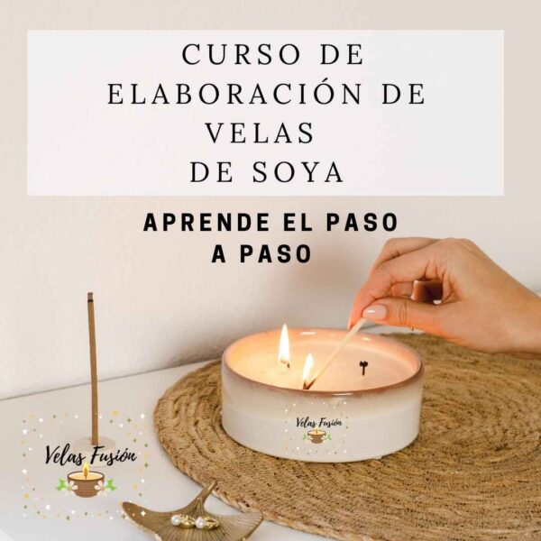 Curso Online de velas de soya