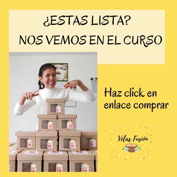 Curso Online de velas de soya - Imagen 4