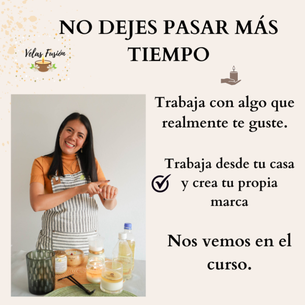 Curso Online de velas de soya - Imagen 5